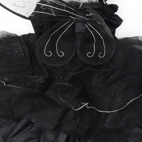 George Girls Black   Tutu Dress  Size 3-4 Years  - Fancy Dress, Bat
