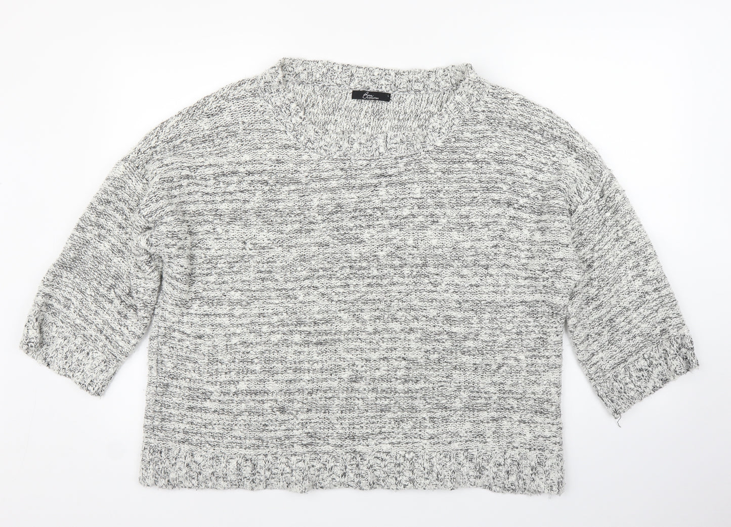 BM Womens Grey   Pullover Jumper Size L