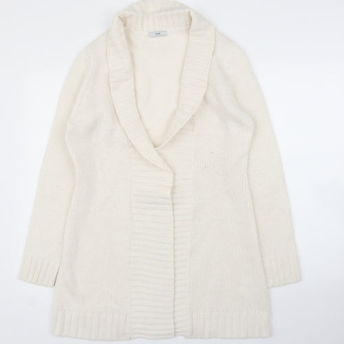 Evie Womens White   Cardigan Jumper Size 14