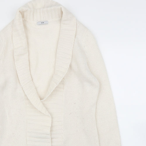 Evie Womens White   Cardigan Jumper Size 14