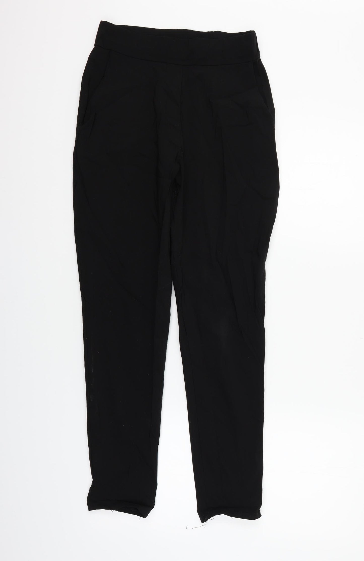 Boohoo Womens Black   Trousers  Size 8 L26 in