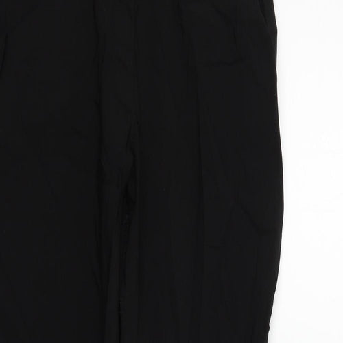 Boohoo Womens Black   Trousers  Size 8 L26 in
