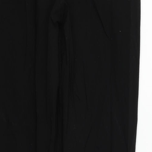 Boohoo Womens Black   Trousers  Size 8 L26 in