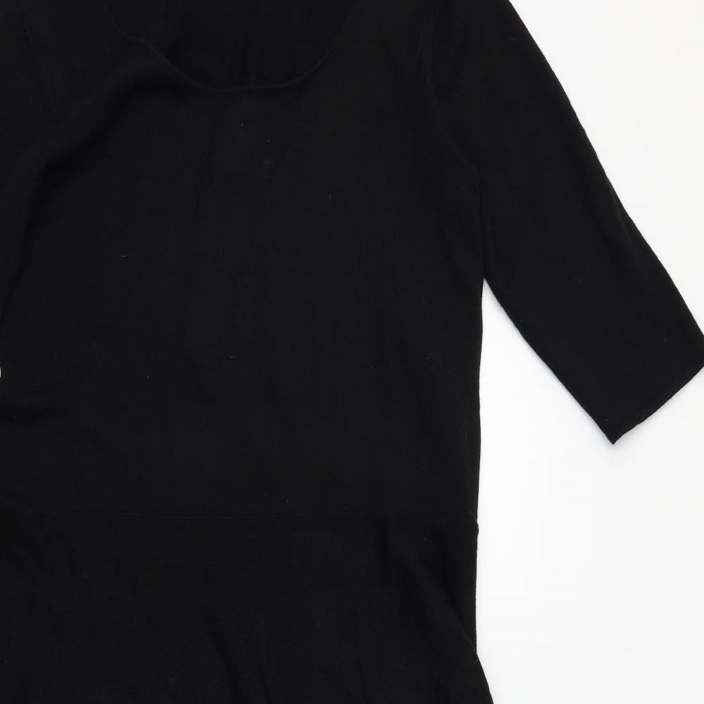 Preworn Womens Black   Fit & Flare  Size 18