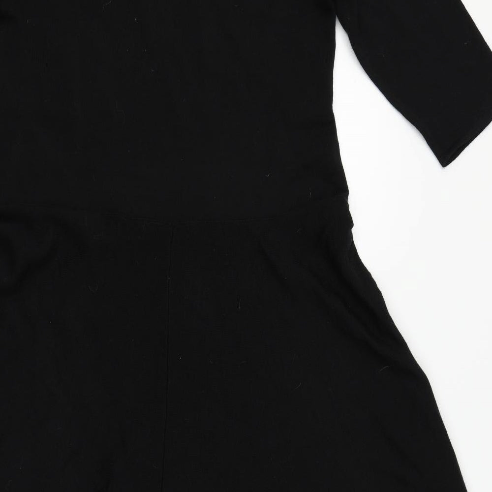 Preworn Womens Black   Fit & Flare  Size 18