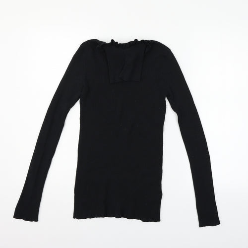 H&M Womens Black   Pullover Jumper Size S