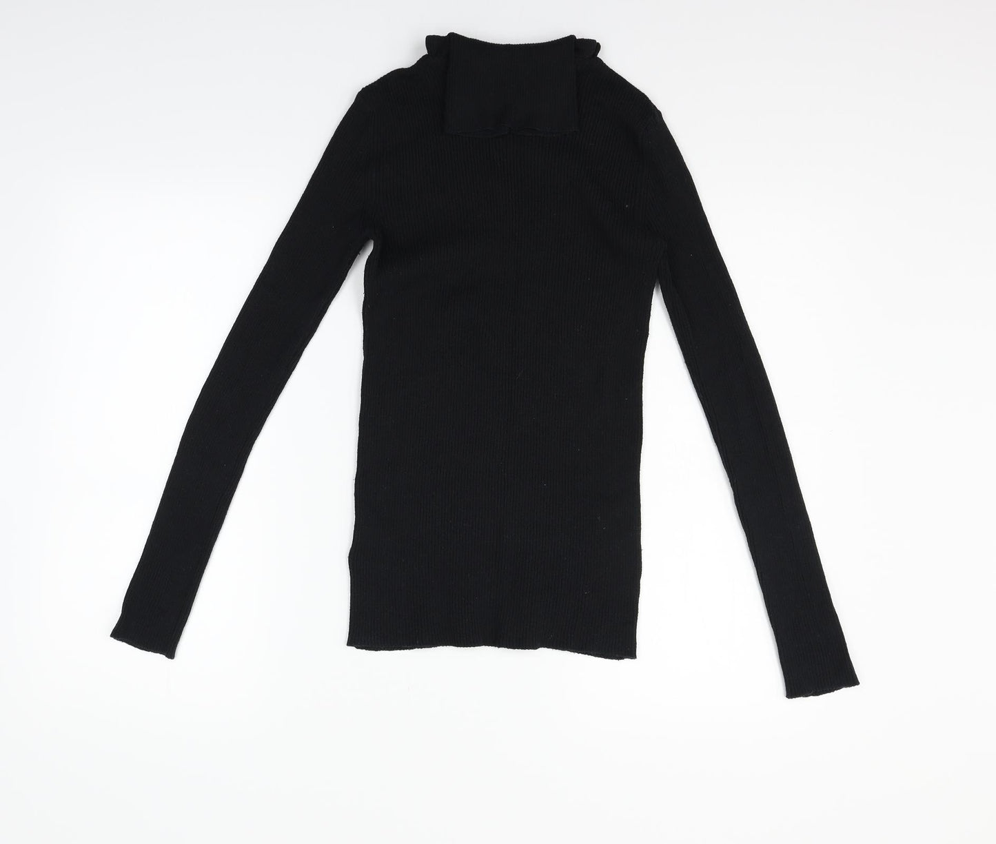 H&M Womens Black   Pullover Jumper Size S