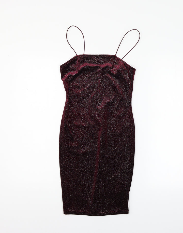 New Look Womens Pink   Fit & Flare  Size 8