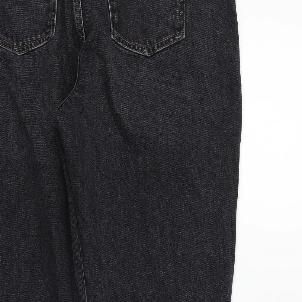 Very Womens Black   Straight Jeans Size 14 L25 in