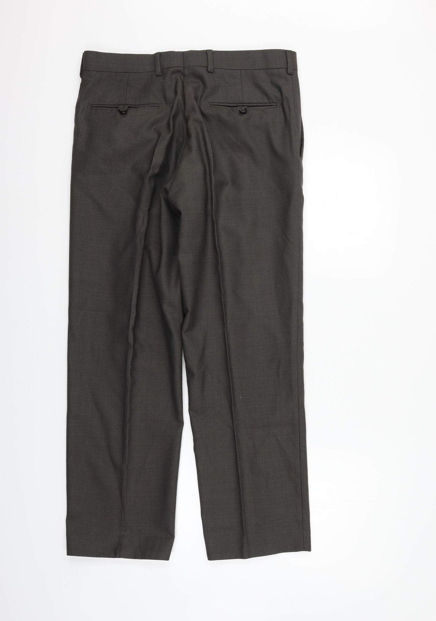 Marks and Spencer Womens Brown   Trousers  Size 32 L26 in