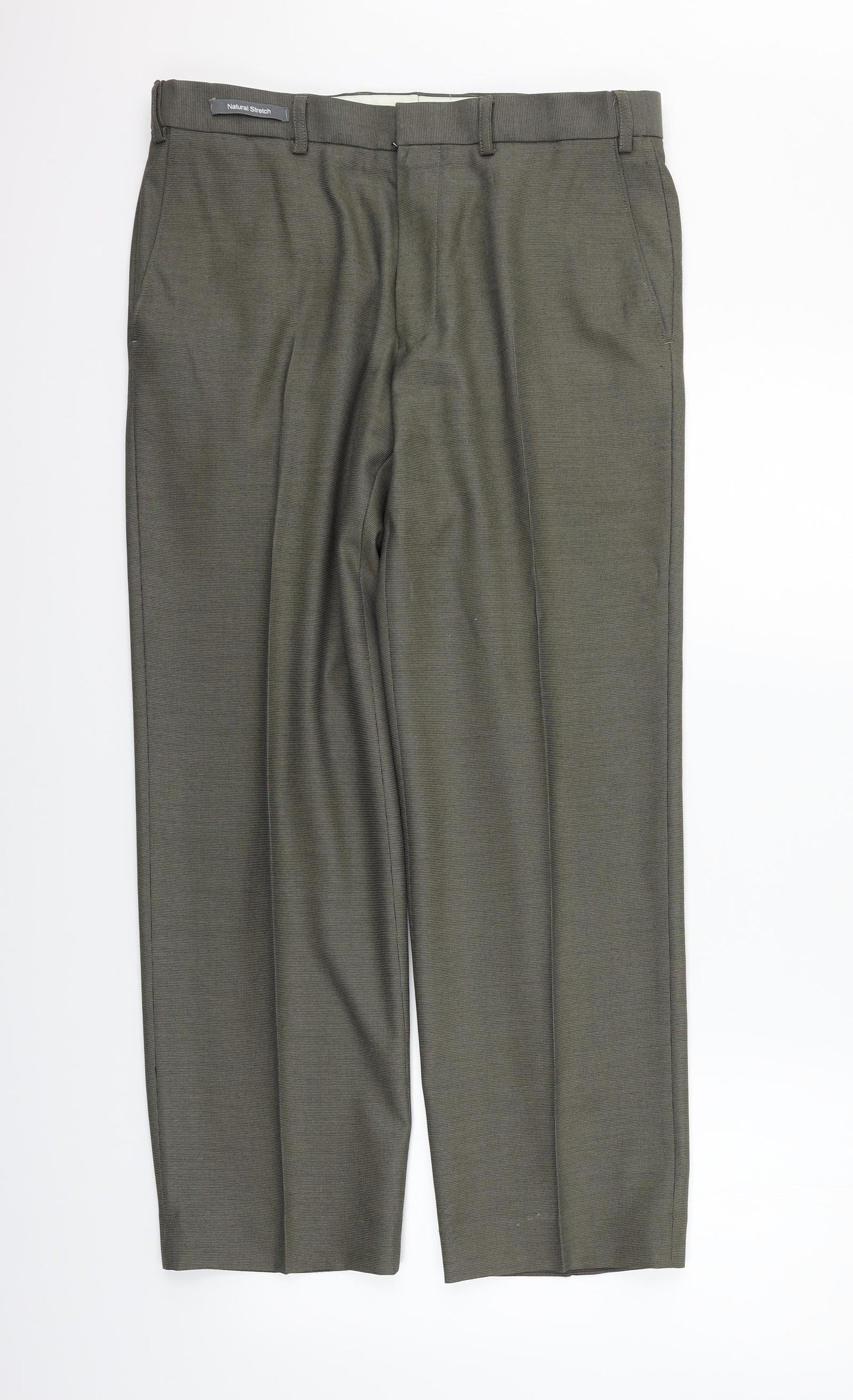 Marks and Spencer Womens Grey   Trousers  Size 32 in L27 in