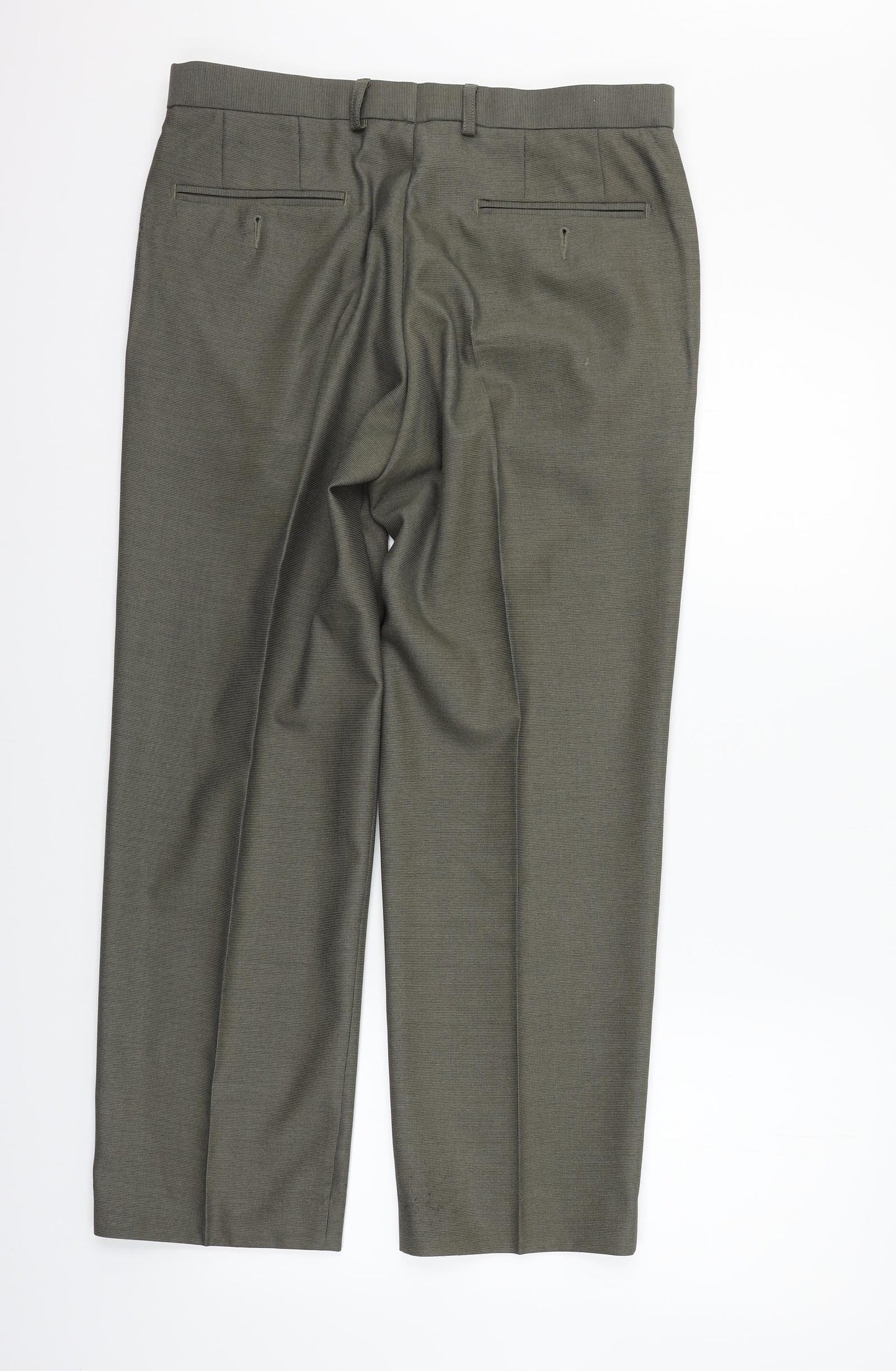 Marks and Spencer Womens Grey   Trousers  Size 32 in L27 in