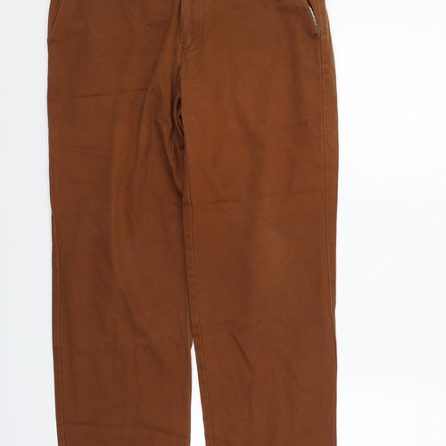Marks and Spencer Womens Brown   Trousers  Size 32 in L26 in