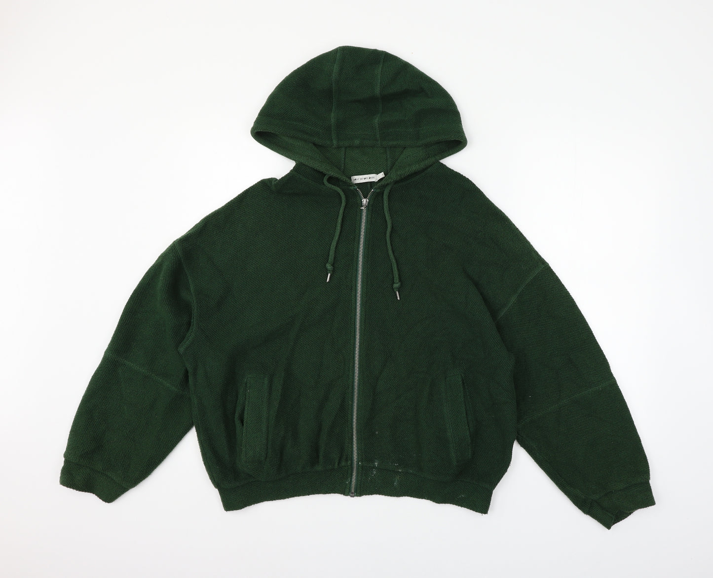 Light Before Dark Womens Green   Cardigan Hoodie Size S