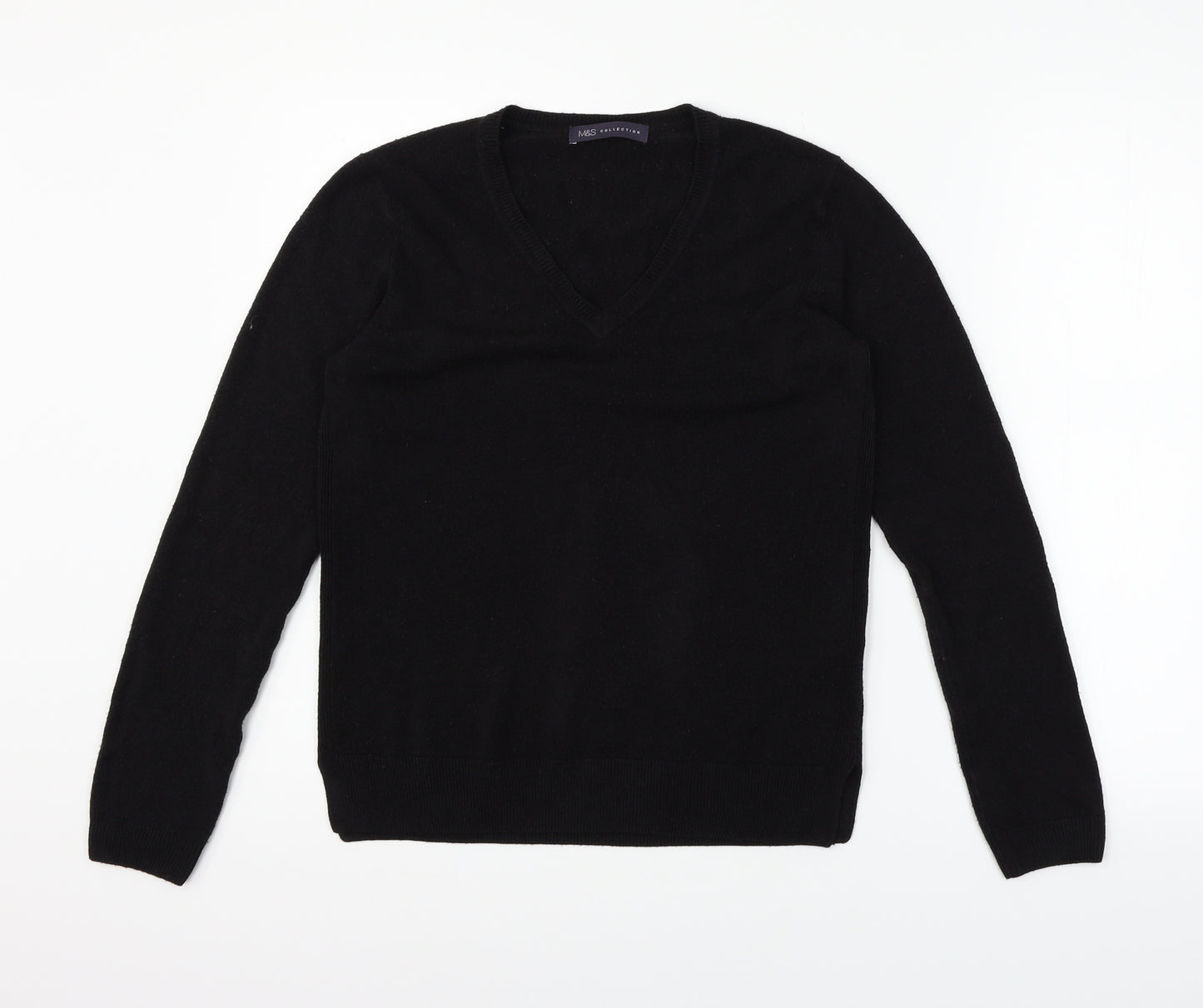 Marks and Spencer Womens Black   Pullover Jumper Size 10
