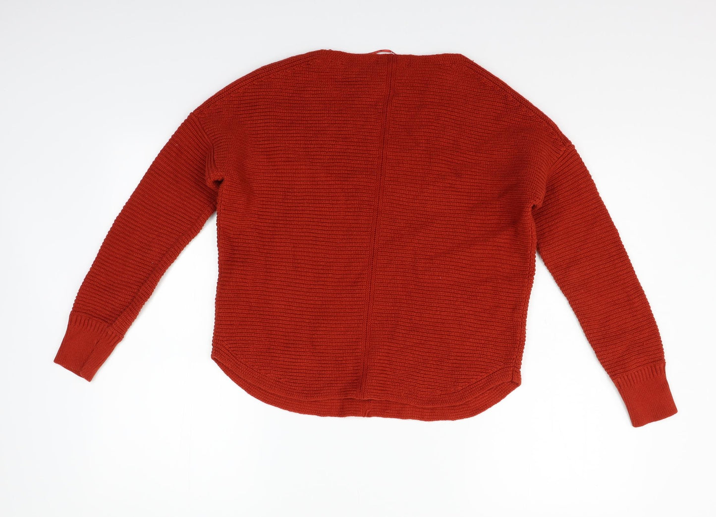 White Stuff Womens Orange   Pullover Jumper Size 8