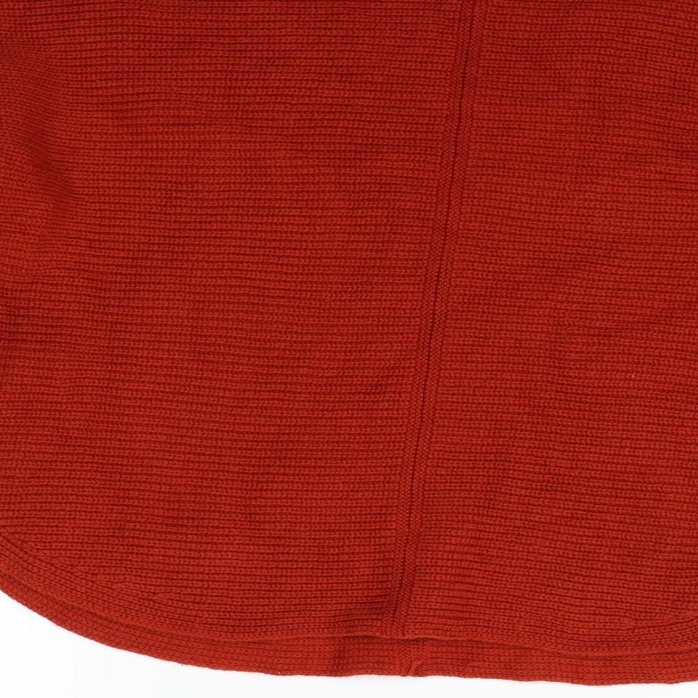 White Stuff Womens Orange   Pullover Jumper Size 8