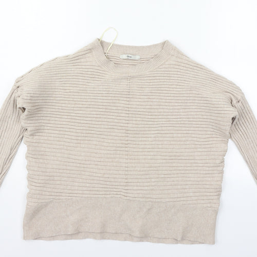 George Womens Beige   Pullover Jumper Size L
