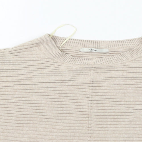 George Womens Beige   Pullover Jumper Size L