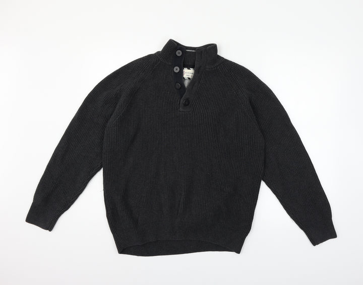 Blue Harbour Womens Black   Pullover Jumper Size L