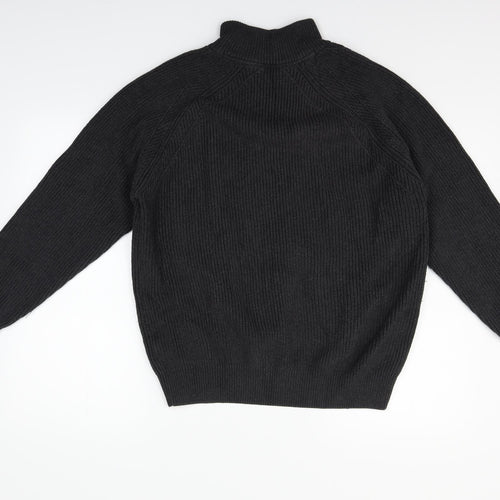 Blue Harbour Womens Black   Pullover Jumper Size L