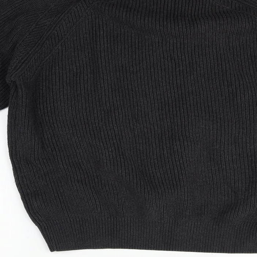 Blue Harbour Womens Black   Pullover Jumper Size L