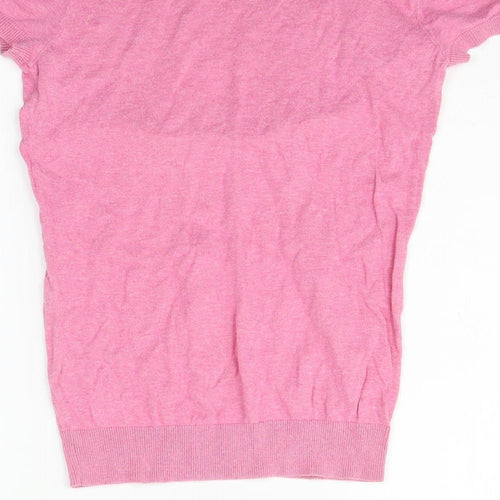 Topshop Womens Pink   Pullover Jumper Size 10