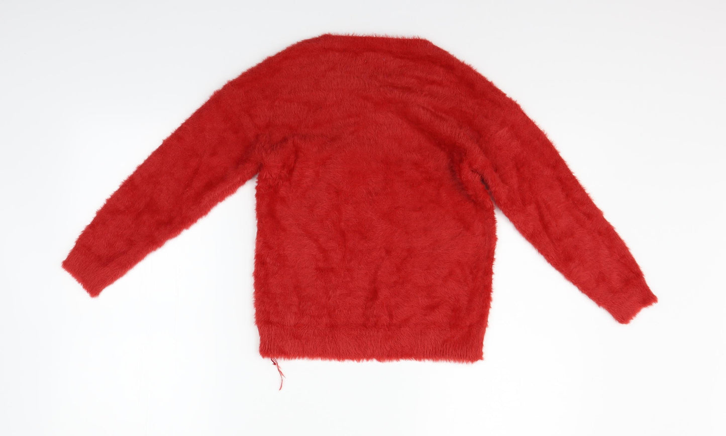 F&F Girls Silver   Pullover Jumper Size 9-10 Years  - CHRISTMAS