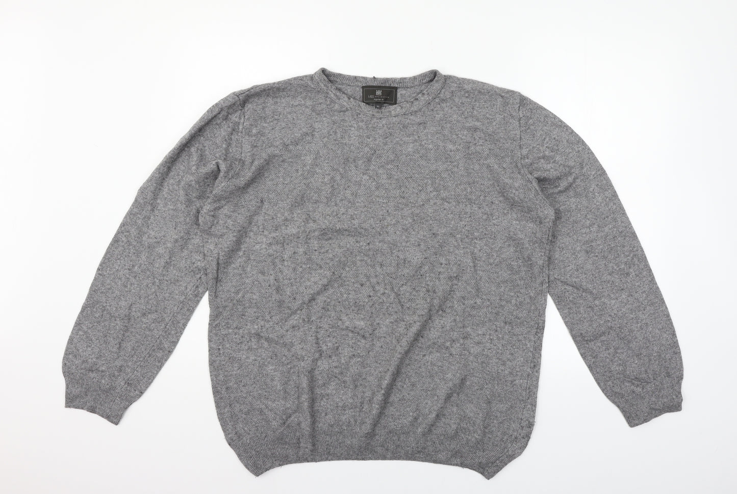 Marks and Spencer Womens Grey   Pullover Jumper Size XL