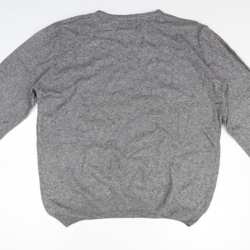 Marks and Spencer Womens Grey   Pullover Jumper Size XL