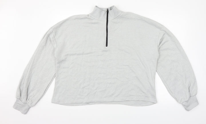 Boohoo Mens Grey Pullover Jumper Size L