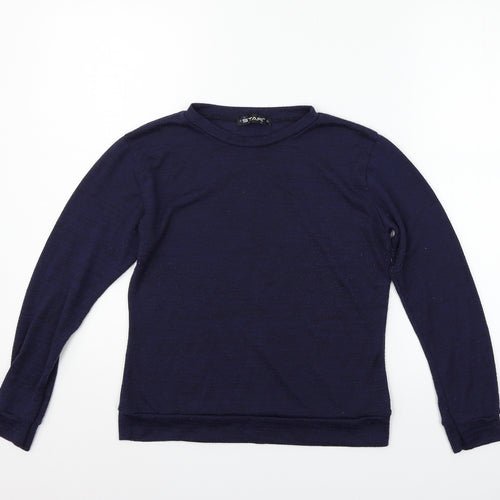 Star Womens Blue   Pullover Jumper Size S