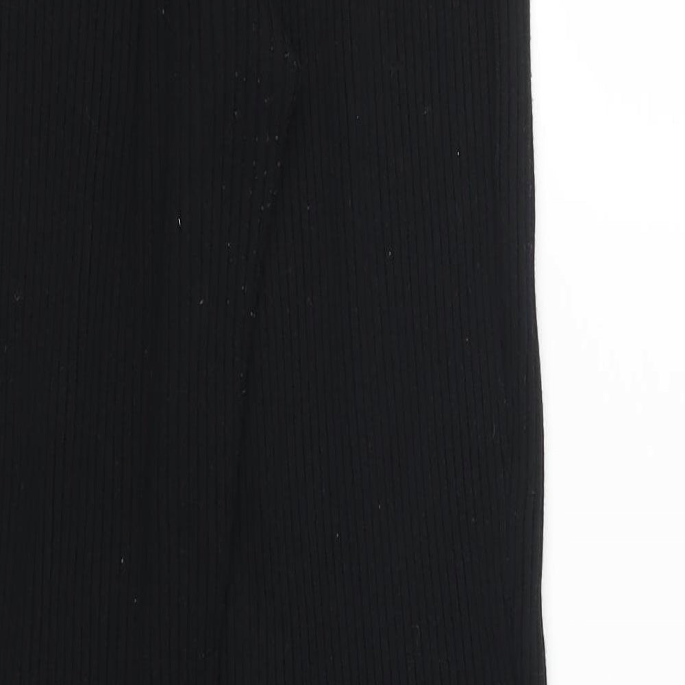 Topshop Womens Black   Trousers  Size S L31 in