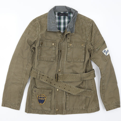 Zara Womens Green   Jacket Coat Size S