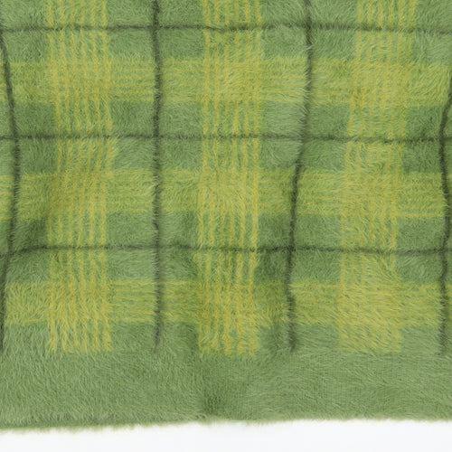 UNIF Womens Green Check  Cardigan Jumper Size S
