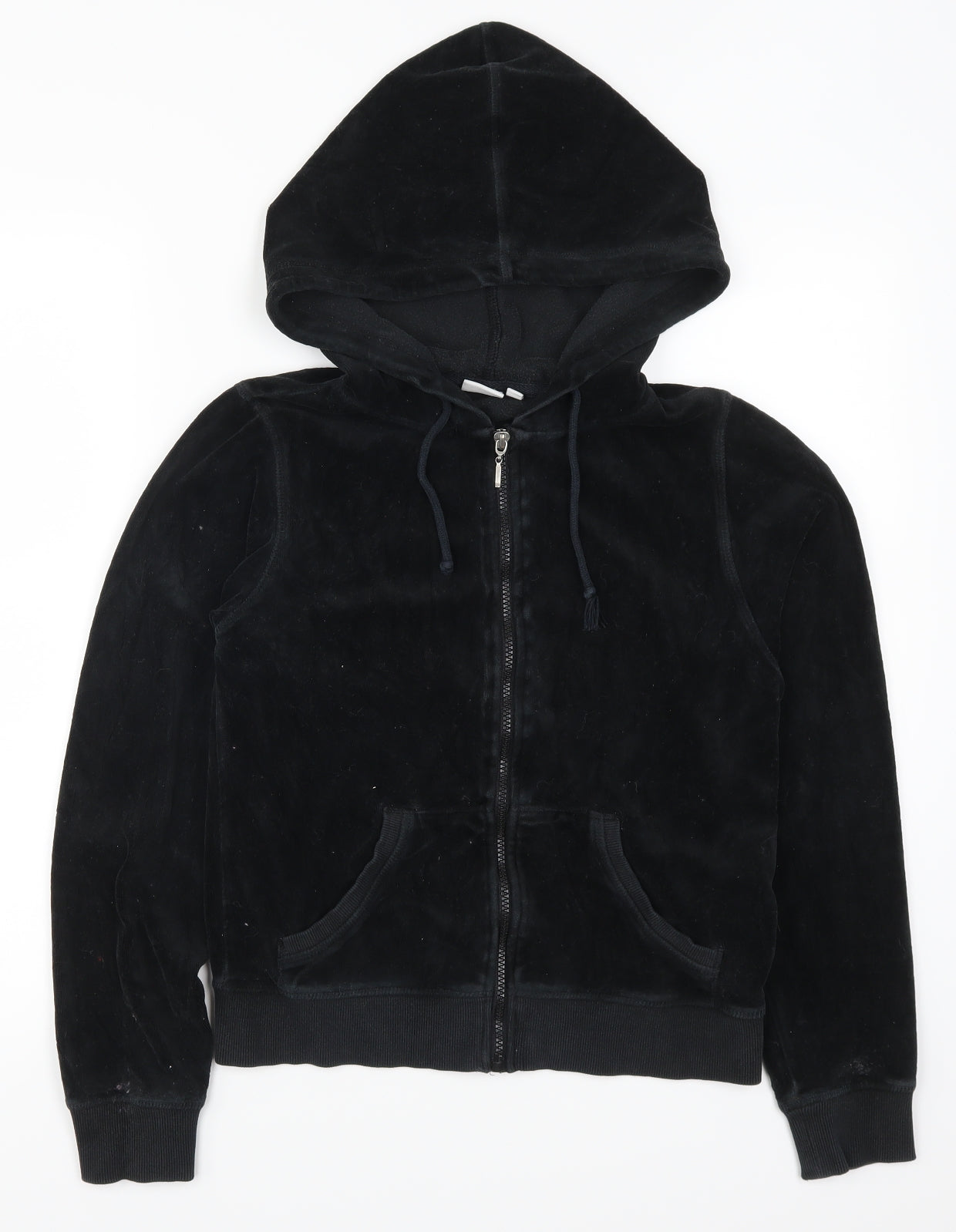 Ethel Austin Girls Black   Full Zip Hoodie Size 12-13 Years