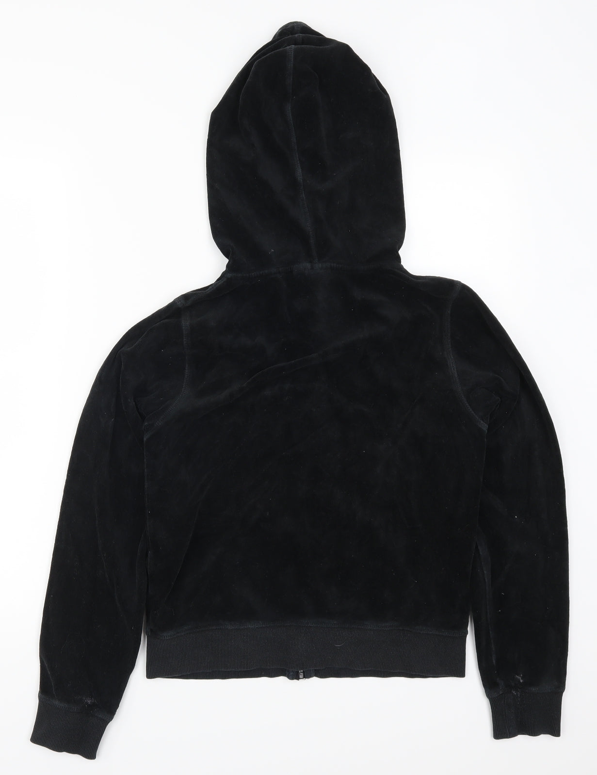 Ethel Austin Girls Black   Full Zip Hoodie Size 12-13 Years
