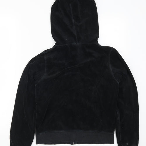 Ethel Austin Girls Black   Full Zip Hoodie Size 12-13 Years