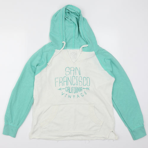Preworn Womens Green   Pullover Hoodie Size L  - San Francisco