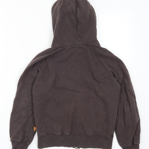 SCOUT Girls Brown   Full Zip Hoodie Size S
