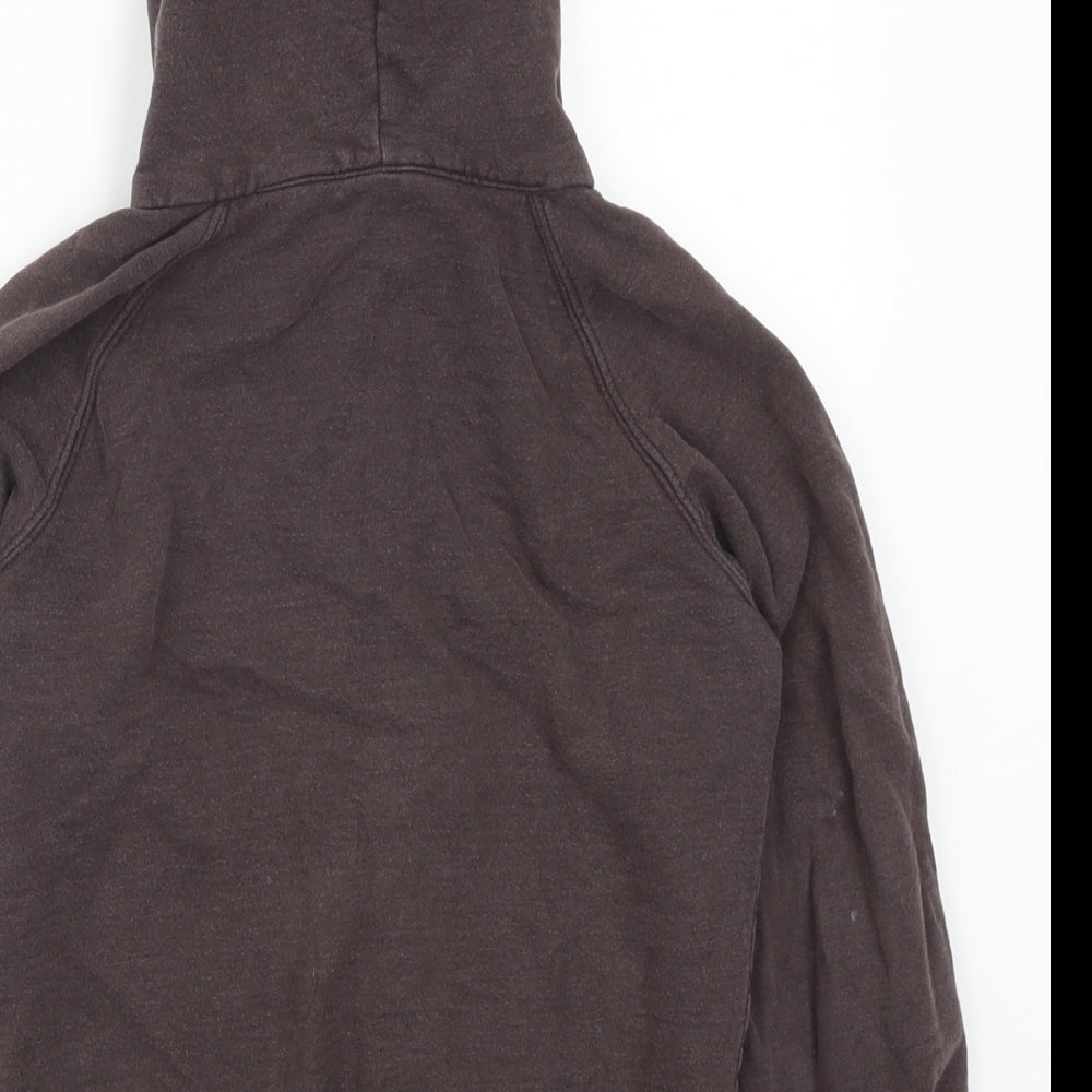 SCOUT Girls Brown   Full Zip Hoodie Size S