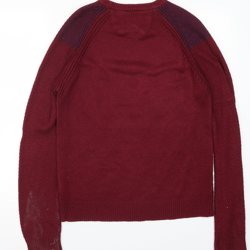 Burton Mens Red   Pullover Jumper Size S