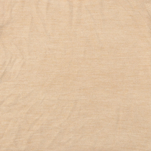 Marks and Spencer Womens Beige   Pullover Jumper Size 12