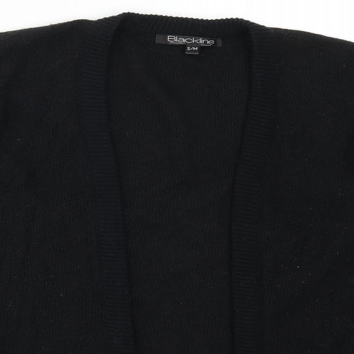 Blackline Womens Black   Cardigan Jumper Size S