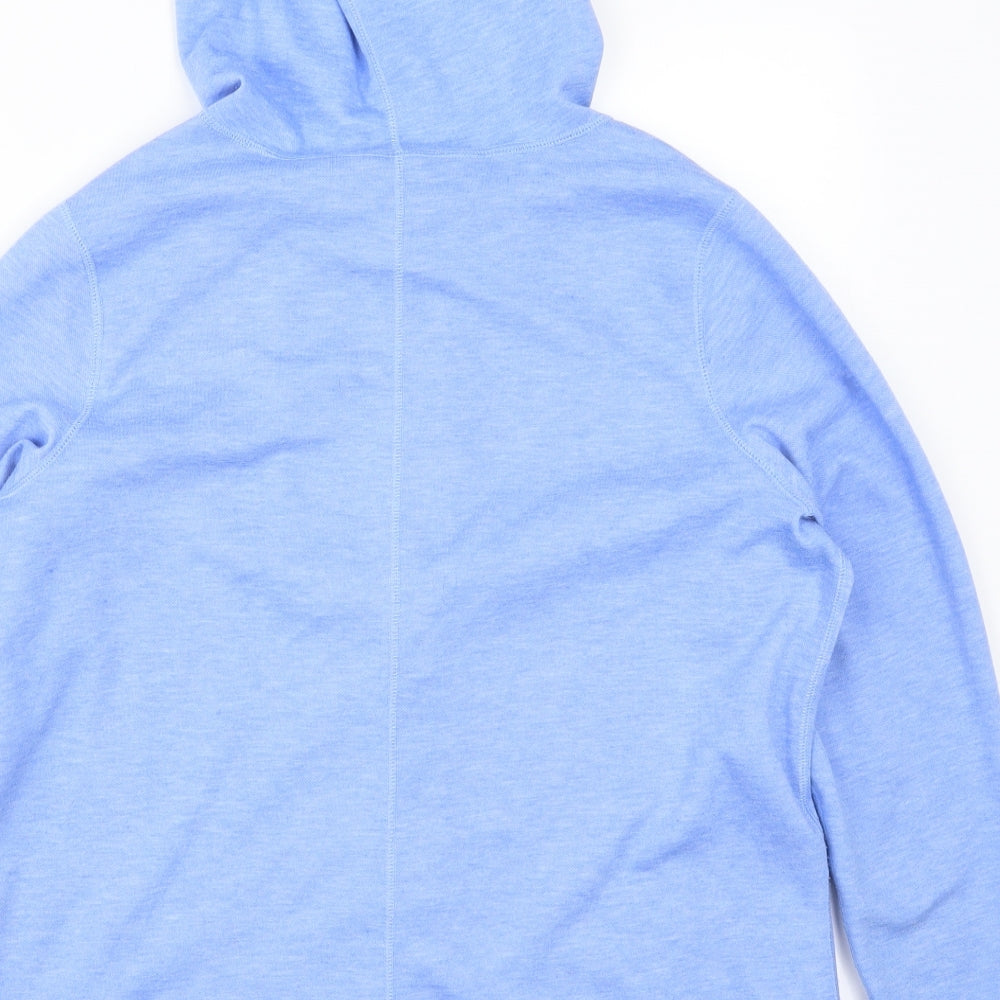 Preworn Womens Blue   Full Zip Hoodie Size 12