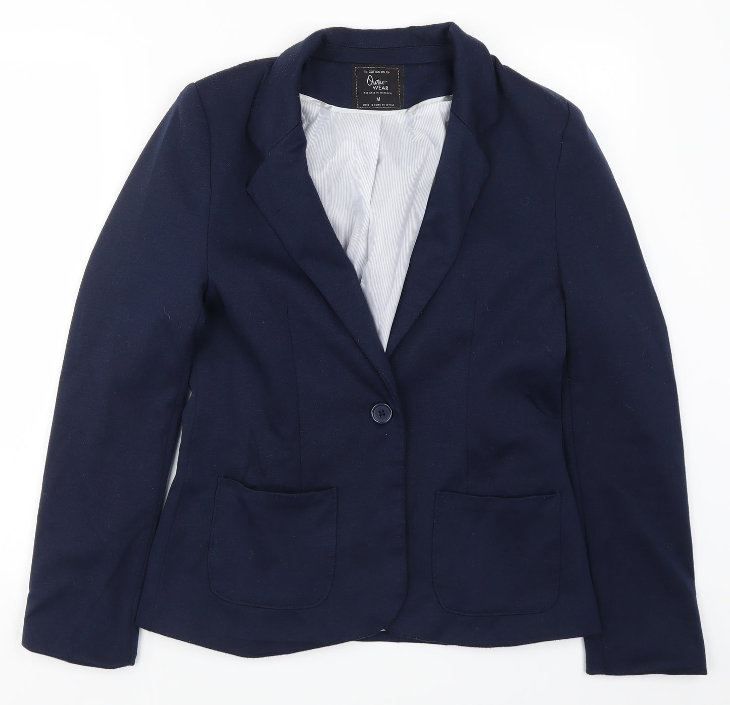 Cotton On Womens Blue   Jacket Blazer Size M
