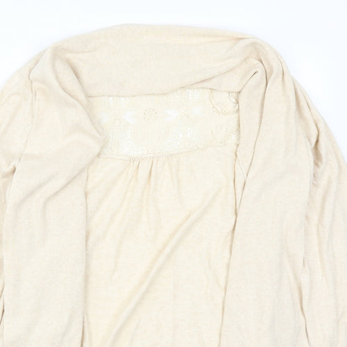 F&F Womens Beige   Cardigan Jumper Size 18