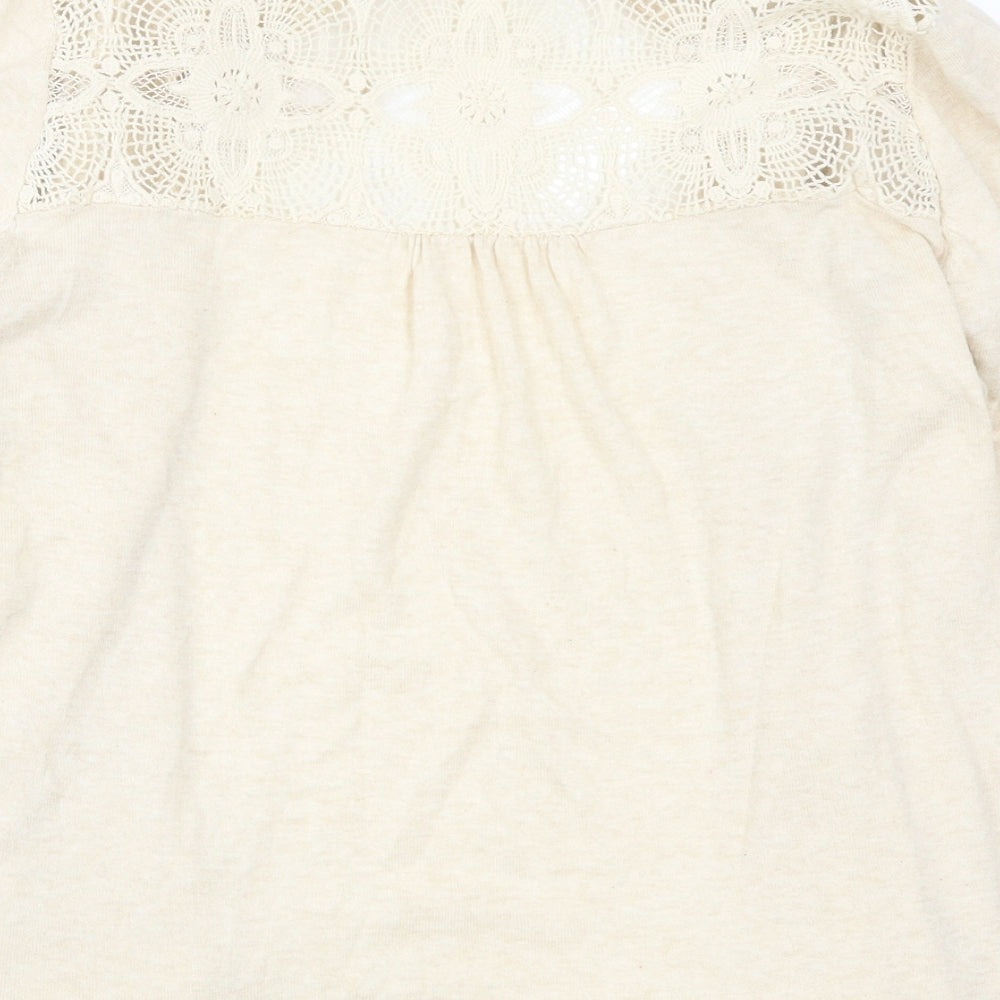 F&F Womens Beige   Cardigan Jumper Size 18