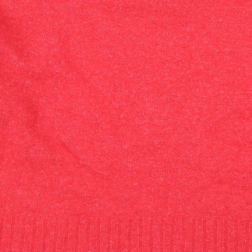 Marks and Spencer Womens Red   Pullover Jumper Size 18