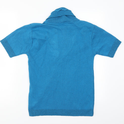Pulse Womens Blue   Pullover Jumper Size S